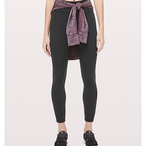 Lululemon leggings with mesh detail